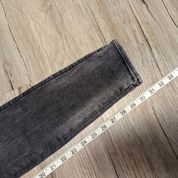 Nwt, G-star 5622 custom mid skinny jeans in Largo, zip knee, 25 x 34 - Picture 5 of 9